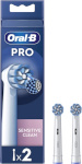 Braun lisaharjad EB60-2 Oral-B Pro Sensitive Clean Electric Toothbrush Heads, 2tk, valge