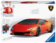 Ravensburger pusle 3D Puzzle Lamborghini Huracán EVO - Arancio (156-osaline)