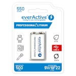 everActive aku Rechargeable battery 6F22/9V Li-ion 550 mAh with USB TYPE C