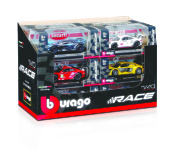 BBURAGO 1:43 Automudel Race Collezione, assortii, 18-38380