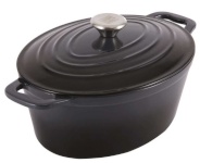 Cs Kochsysteme malmpott 075262 Xanten Cast Iron Pot, 36 x 28cm, hall