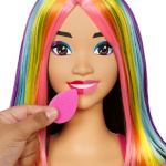 Mattel Barbie head for styling Neonowa