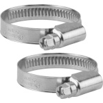 Gardena voolikuklambrid 07193-20 Hose Clamps 25 to 40mm (1”), hõbedane