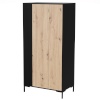 Cama Meble riidekapp MERCI wardrobe 90 x 55 x 184 cm must/oak artisan