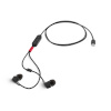 Lenovo Go USB-C ANC In-Ear kõrvaklapid (MS Teams) Built-in mikrofon, must, Wired, mürasummutus