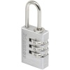 Master Lock tabalukk 7620EURDCC Combination Lock in Aluminium Steel Shackle, hõbedane 