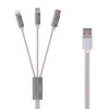 Remax laadimiskaabel Cable USB 3in1 Kerolla, 1m (valge)