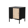 Cama Meble öökapp Bedside Table 2pc MERCI 44x40x52,5 must/oak artisan