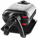 Tefal vahvlimasin WM756D King Size Waffle Maker, must/hõbedane