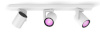 Philips Hue White and Color Ambiance Argenta nutikas kohtvalgusti, valge, 3 x 4,2 W, GU10