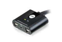 Aten switch 4-Port USB 2.0 Peripheral Sharing Device | | 4 x 4 USB 2.0 Peripheral Sharing