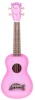 Kala ukulele Makala Dolphin Soprano, pink burst