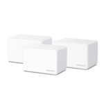 Mercusys ruuter Mercusys AX3000 Whole Home Mesh WiFi 6 System with PoE Halo H80X (3-Pack) 802.11ax 574+2402 Mbit/s 10/100/1000 Mbit/s Ethernet LAN (RJ-45) ports 3 Mesh Support Yes MU-MiMO Yes No mobile broadband Antenna type Internal