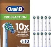 Braun lisaharjad Oral-B Pro CrossAction Brush Heads, 10tk, valge