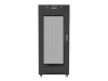 Lanberg serverikapp Standing installation Rack Cabinet 19 " 22U 800X800 must LCD perforated Door