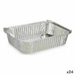 Kinvara Fondue komplekt Ühekordseks kasutamiseks Kaanega Alumiinium 19x6,8x25,5cm (24tk)