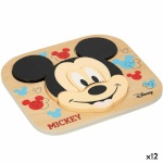 Disney puidust pusle Mickey Mouse + 12 kuud 6-osaline 12 Ühikut