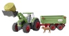 Schleich mängufiguur Farm World 42379 Tractor with Trailer