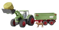 Schleich mängufiguur Farm World 42379 Tractor with Trailer