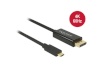 Delock videokaabel USB-C -> DisplayPort M / M 1m (DP alternative mode) 4K 60Hz must