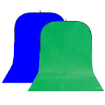 StudioKing taust Background Board BBT-10-07 Green/Blue 150x400 cm