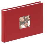 Walther fotoalbum Fun punane 22x16 40 lehte Bookbound FA207R