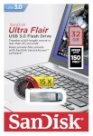 Sandisk mälupulk Cruzer Ultra Flair 32GB USB 3.0 sinine SDCZ73-032G-G46B