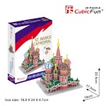 Cubicfun pusle 3D St. Basil's Cathedral 46-osaline